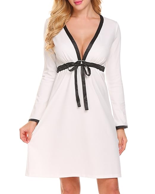 long sleeve nightdress