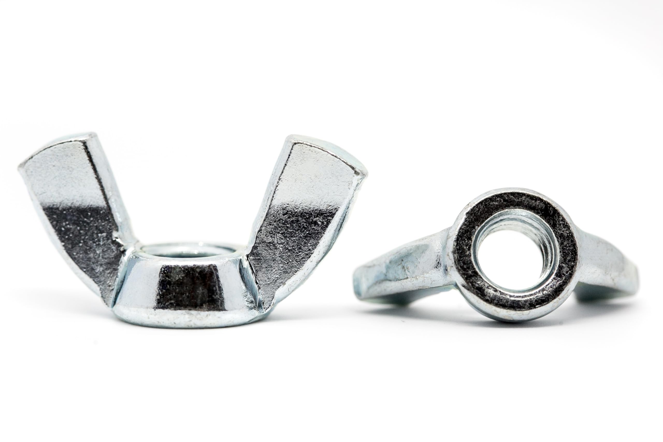 M12 (12mm) Wing Nuts Butterfly Nut Thumb Zinc Plated (Pack of 10) A04B