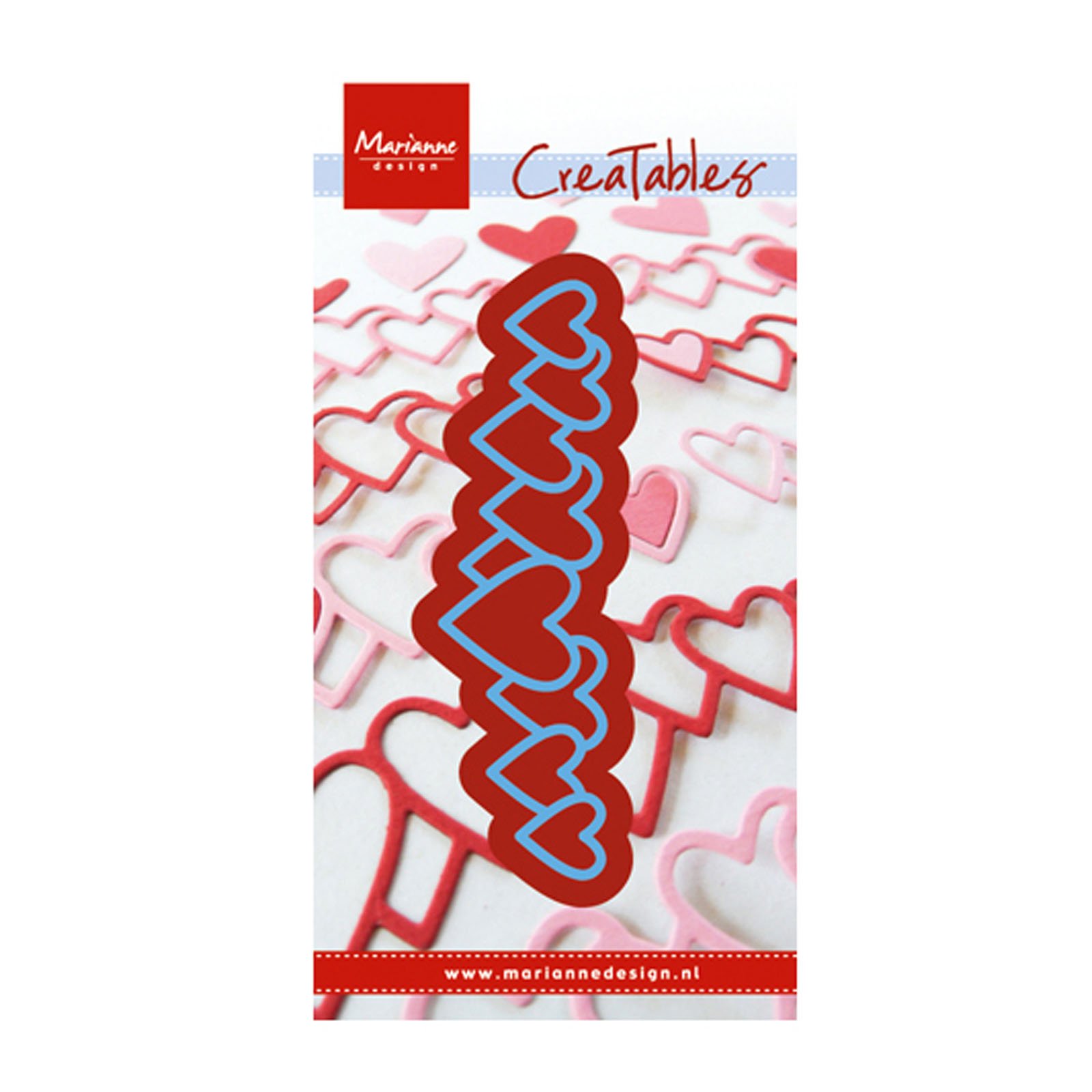 Marianne Design Creatables Lots of Love Die, Blue