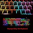 104 Keycaps ROG Backlit Keycap for Corsair K70 Lux K95 K65 K63 K68 K70 MK.2 K95 Platinum Strafe MK.2 Mechanical Keyboards Gaming