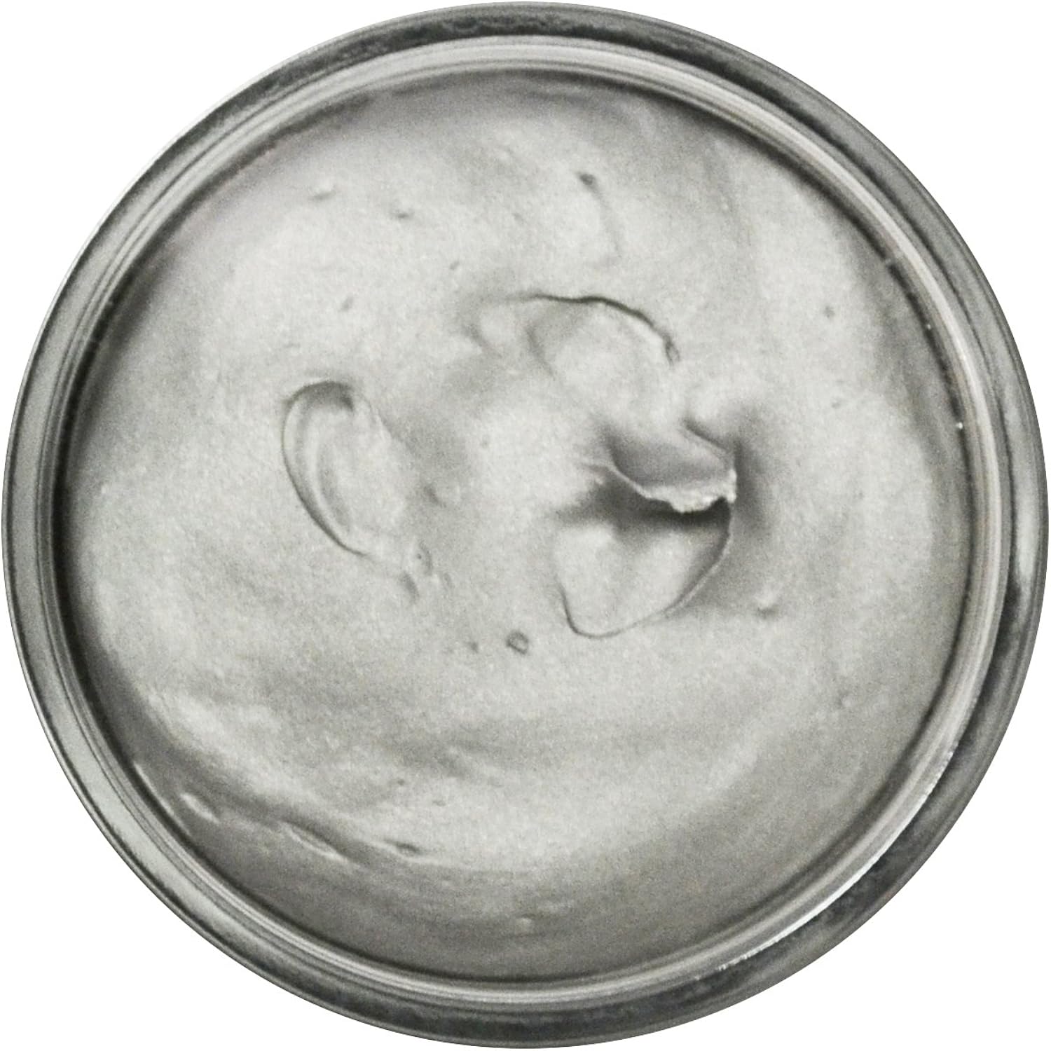 metallic silver shoe polish