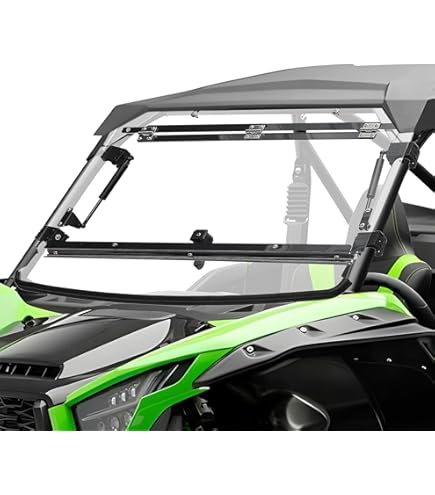 Amazon.com: KEMIMOTO 2-IN-1 UTV Flip Windshield Compatible with