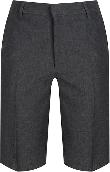 boys skinny school shorts