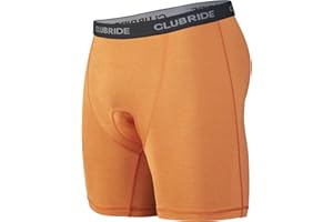 Club Ride Men's Gunslinger 3D Trail to Town Chamois 8" - Padded Bike Shorts for Men - Soft Comfort Biking Underwear