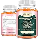 Premium Feminine Balance Gummies, Pineapple Gummies for Women ph, Supports Vaginal Flora, Balances Ph Levels, Boosts Immune Defense, Vegan, Gluten-Free - Hawaiian Pineapple - 60 Count