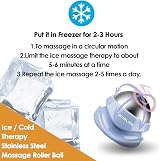 MURLIEN Ice Therapy Massage Roller Ball - Deep Tissue Muscle Relief view 5