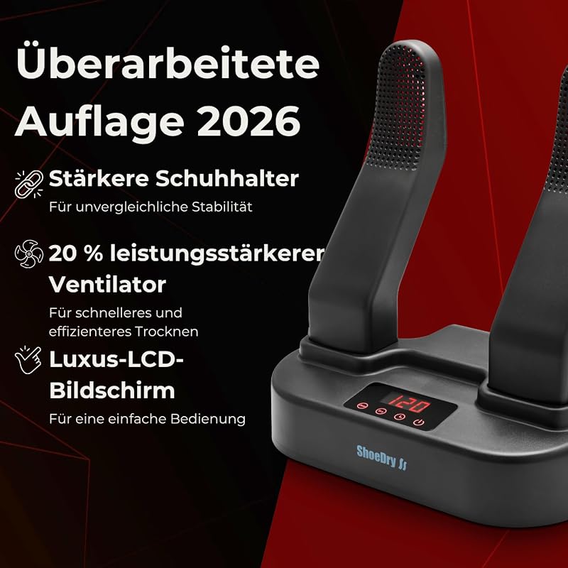 Schuhtrockner & Schuherfrischer, ION-Technologie, 100 W — Foto 4 von 8