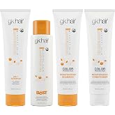 GK HAIR Global Keratin The Best Smoothing Keratin Treatment Kit (3.4 Fl Oz/100ml) Professional Brazilian Complex Blowout Straightening For Silky Smooth &amp; Frizzy Hair