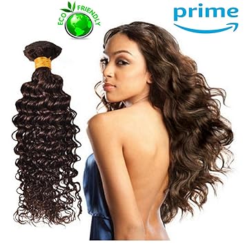 Topuhair Haare Brown 2B Haarextension Deep Wave Haare Locken Extensions 100g/bündel Brasilianische Haare Extension (1Bündel 1