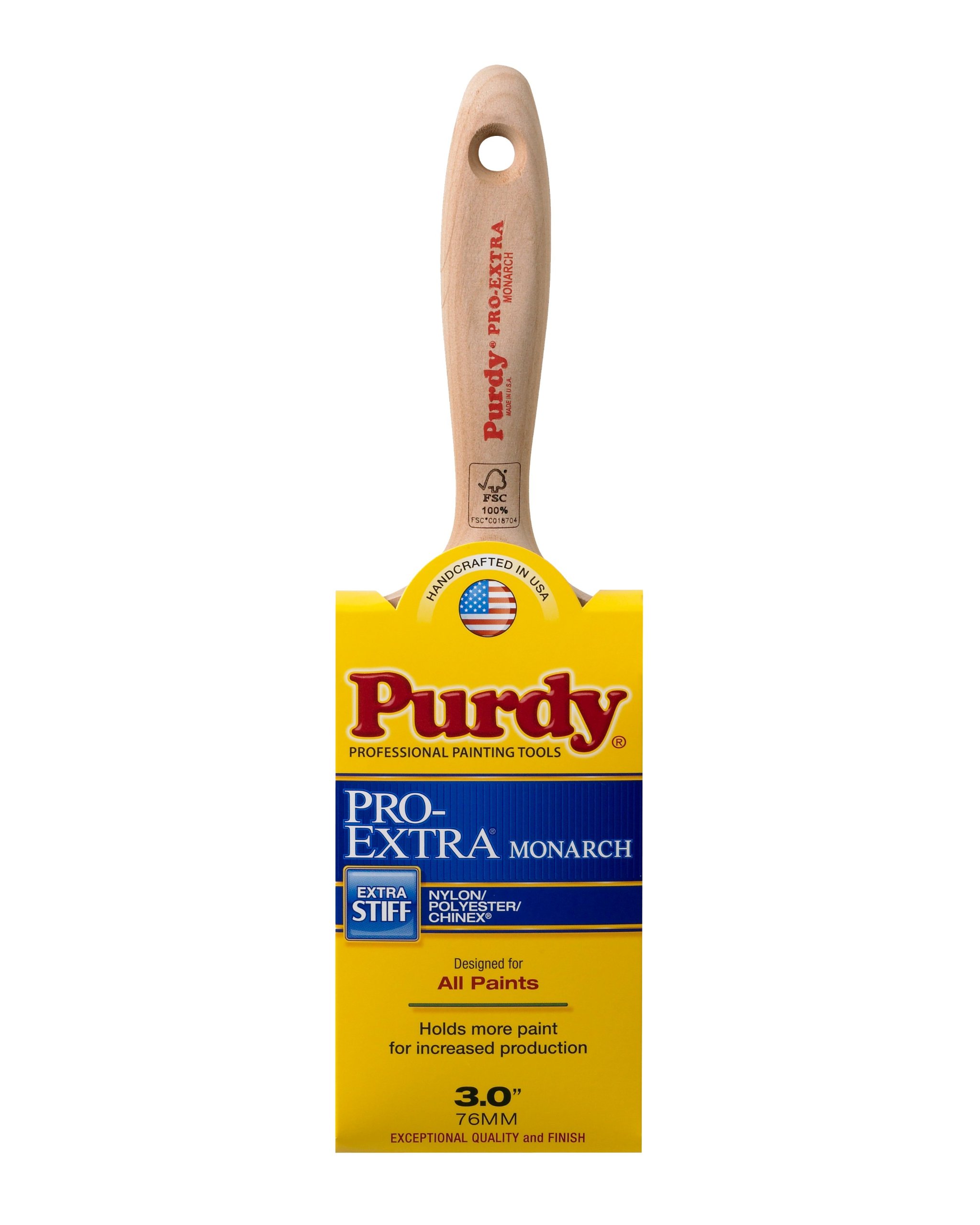 Purdy Monarch Pro Extra Paint Brush 3 Inch