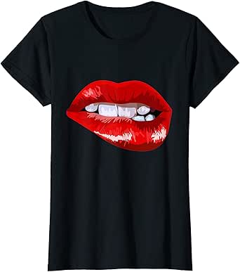 lip t shirt amazon