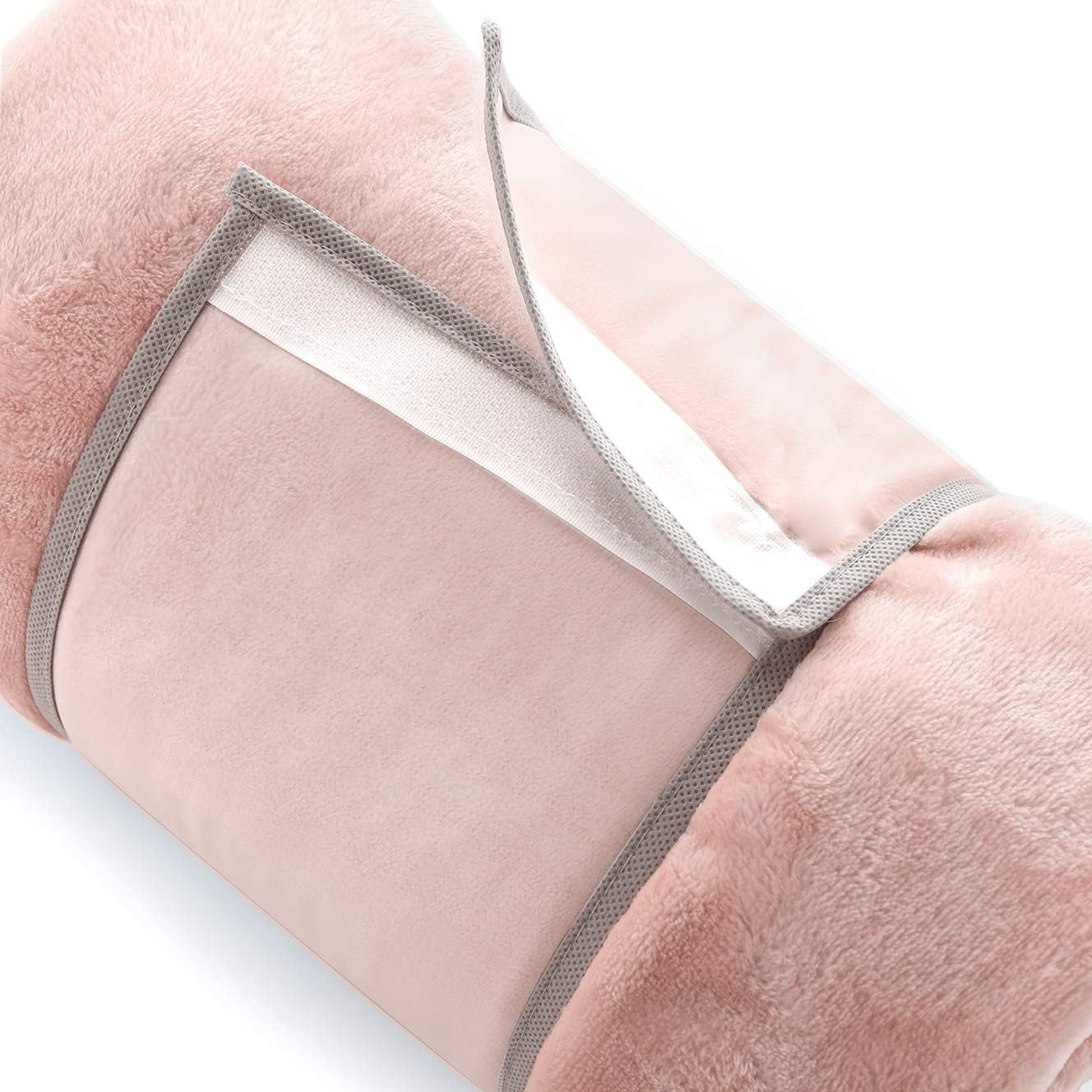 Kingole Flannel Fleece Microfiber Throw Blanket, Luxury Timid Pink Travel/Throw Size Lightweight Cozy Couch Bed Super Soft and Warm Plush Solid Color 350GSM (50 x 60 inches): Home & Kitchen