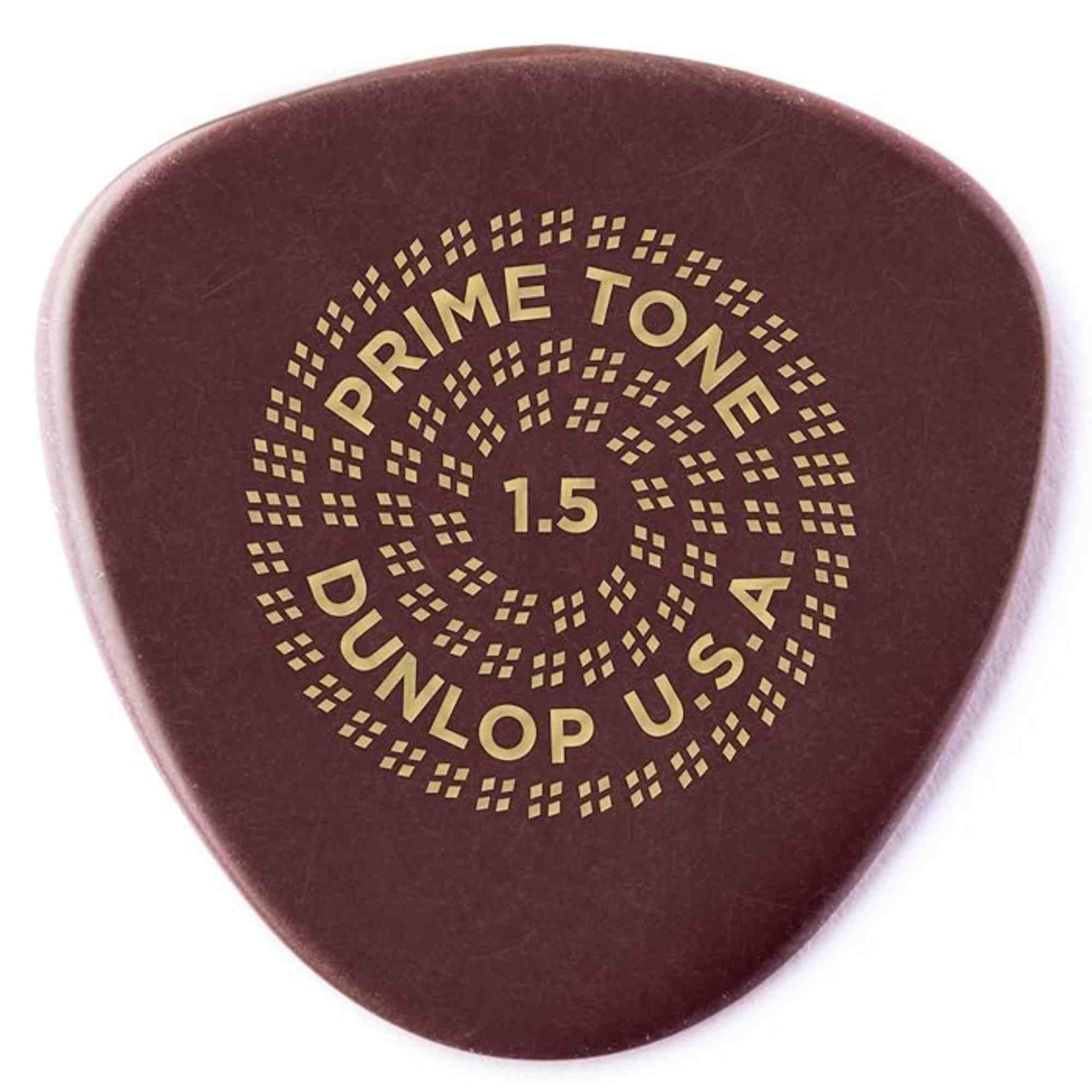 Dunlop Primetone Semi-Round 1.5mm Sculpted Plectra (Smooth) - 12 Pack