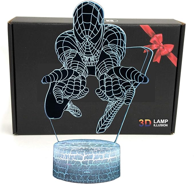 spiderman desk lamp