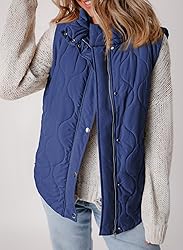 EVALESS Cropped Puffer Vest Women Lightweight