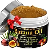 Raw Batana Oil for Hair Growth by Dr. Sebi Organic Raw Honduras Oil Paste, 100% Pure and Natural, Botana Prevents Hair Loss, Eliminates Split Ends for Men & Women