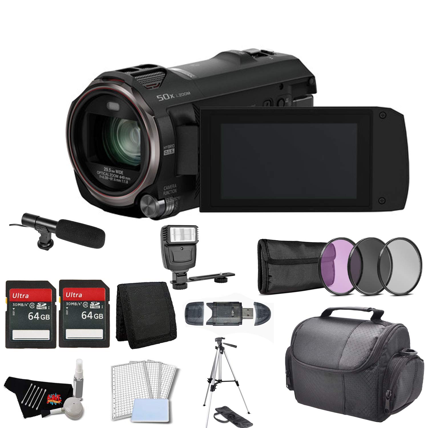Panasonic HCV770K Full HD Camcorder +20x Optical Zoom Twin Camera WiFi