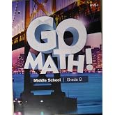 Student Interactive Worktext Grade 8 2018 (Go Math! StA)