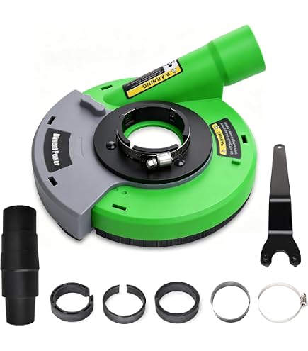 Metabo HPT 7-Inch Angle Grinder – 15-Amp Motor, 3950W Output, Lightweight Design, For Metal, Concrete & Stone Cutting/Grinding (G18ST)