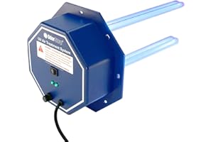 OdorStop OS72PRO UV Air Purifier 72W System with Energy Saving Airflow Sensor and 16-in Bulbs