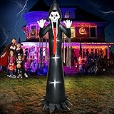 10 FT Halloween Inflatable Grim Reaper Decoration