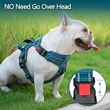 PoyPet No Pull Dog Harness Reflective Easy On Front Back Leashes XL view 3