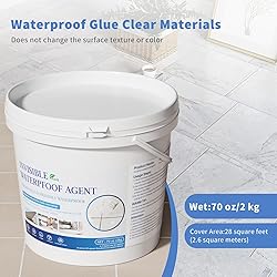 Xmntdo Liquid Waterproof Sealant, 70 Oz Invisible