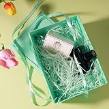 XWCHASA Gift Boxes Textured Box Set with Lid Ribbon Card Mint Green view 6