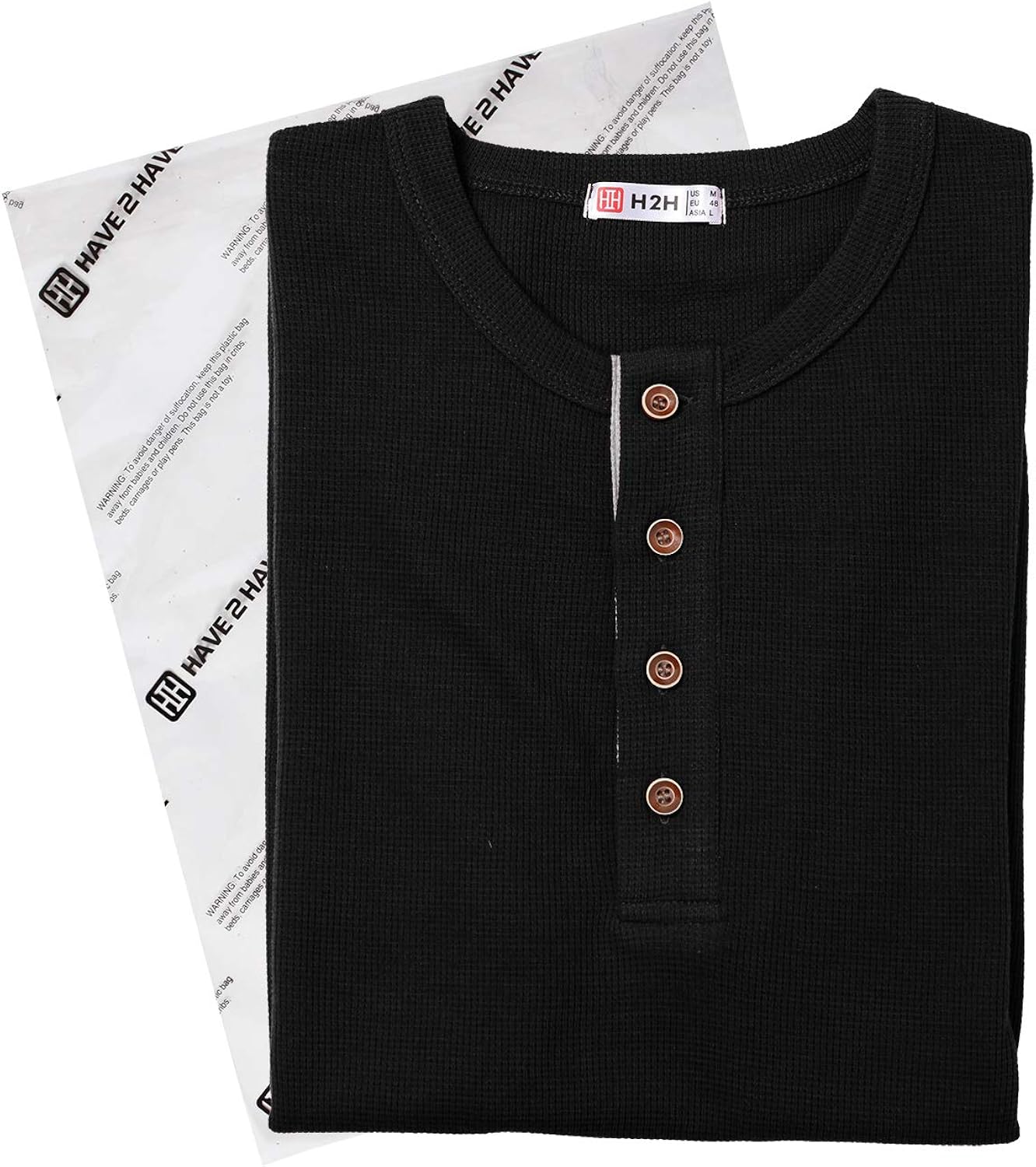 H2H Mens Casual Slim Fit Henley Shirts Short Sleeve Waffle Fabric at  Men’s Clothing store