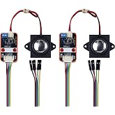 NULLLAB 2-Pack NS4168 I2S Audio Amplifier &amp; 3W Speaker Kit | Upgraded Version, Plug &amp; Play Speaker for ESP32 Raspberry Pi, Compatible with MAX98357A, No-Clip Audio, Enhanced RF Shielding