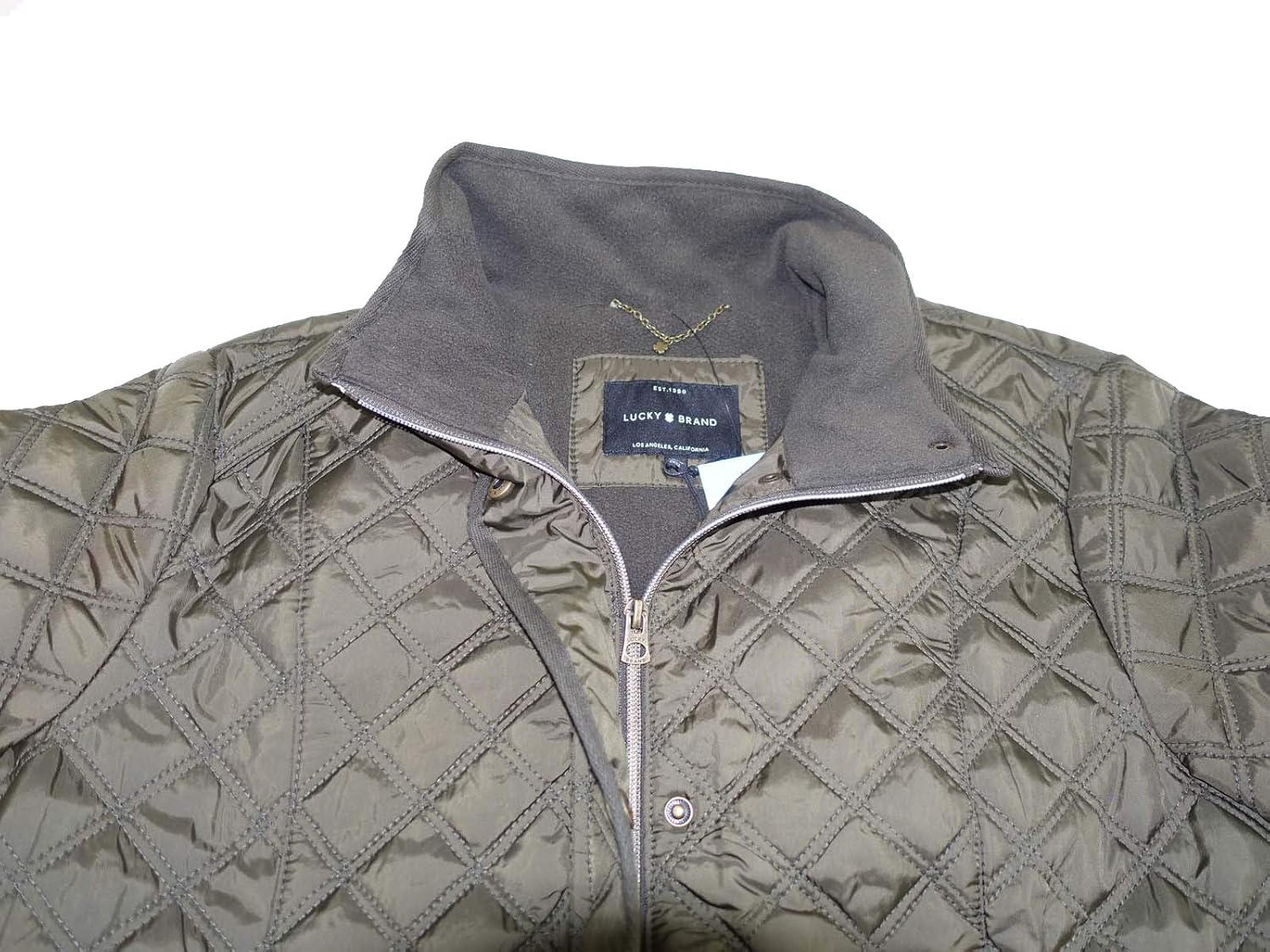 lucky brand quilted barn jacket