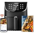 COSORI Smart Air Fryer xl 5.8QT 13-in-1 cooker (800+ Online & 100 Paper Recipes) can Air Fry, Roast, Bake, Digital Works with