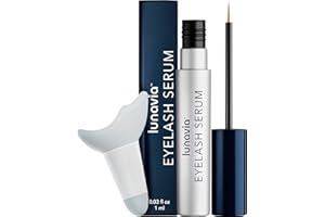 Lunavia Eyelash Serum - Peptide & Botanical 10X Lash Conditioner for Healthier, Stronger-Looking Lashes - Nourishing Lash Serum with Ginseng Extract for Daily Lash Care