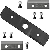 Greatshow Shredder Chipper Blades 781-0490 742-0571 Chipper Shredder Blade Kit Fit for Craftsman Troy-BiltShredder Compatible with 981-0490 781-0490 942-0571 742-0571 Chipper Blades