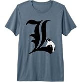 Death Note L Symbol Anime Premium Tri-blend T-Shirt