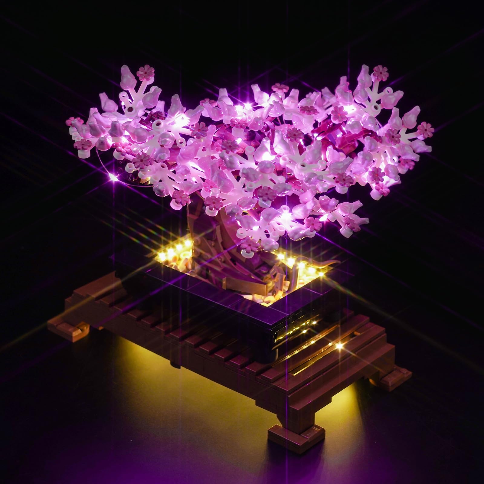 Light Kit Compatible with Lego 10281 Bonsai Tree Botanical Collection Set (No Model), Decoration Lighting Set Compatible with Lego Bonsai Baum 10281 — image 1