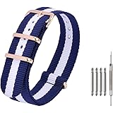 Cinturino Per Orologio In Nylon Liscio Premium 18mm 20mm 22mm Cinturino Per Cintura Di Sicurezza In Nylon Intrecciato Cinturino Di Ricambio A Sgancio Rapido Per Seiko - Foto 8