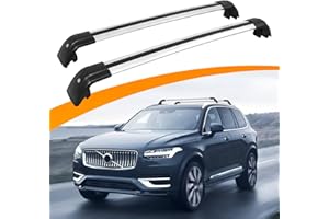 Snailfly Crossbar Fit for Volvo XC90 2015-2024 Cross Bars Luggage Roof Rack with Lock