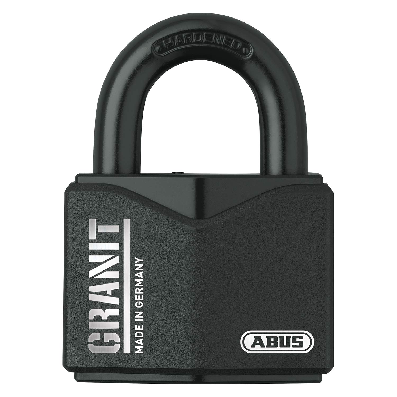 ABUS Granit Padlock 37/55 for Outdoor use - high Security - Heavy Duty, Made of Hardened Special Steel - with ABUS-Plus disc Cylinder - Security Level 10 - Black