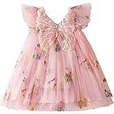 TTYAOVO Toddler Baby Dress Birthday Party Tulle Girl Dresses