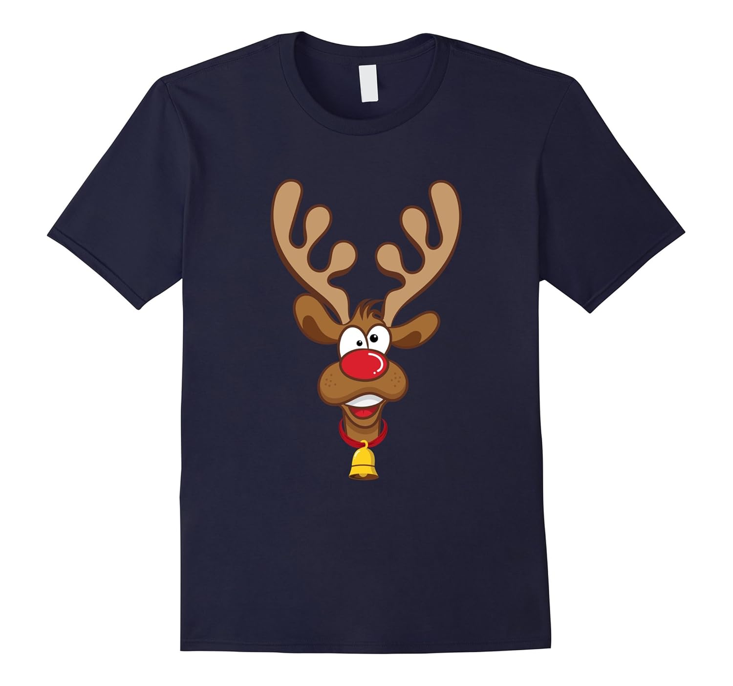 'RUDOLPH Red Nose Reindeer' Funny Christmas Reindeer Shirt-ANZ