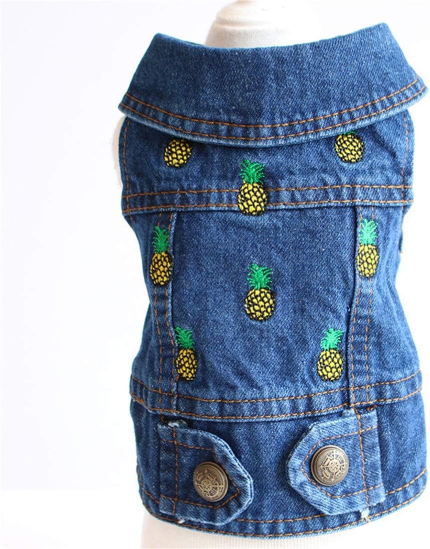 dog jean jacket amazon