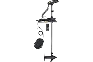 Minn Kota Terrova Bow-Mount Electric Trolling Motor with GPS, Spot-Lock, Dual Spectrum Chirp Sonar – 55 Lb. Thrust, 54 in. Shaft, Freshwater
