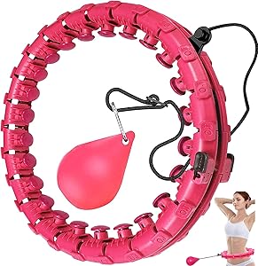 Smart Hula Hoops for Adults Weight Loss,Weighted Smart Hoola Hoop for Adults and Kids,Infinity Hoop Workout Smart Weighted Hoola Hoops for Adults, Infinity Hula Hoop Plus Size for Weighted hoop