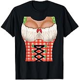 Funny German October Festival Tavern Wench Costume Shirt T-Shirt