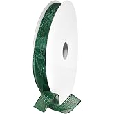 Nastro Metallico Morex Harmony 1,6 Cm X 22,9 M - Colore Foglia Di Tè Per Matrimoni E Composizioni Floreali - 4