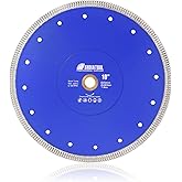 SHDIATOOL Diamond Saw Blade 10- Inch Mesh Turbo Cutting Disc for Tile Porcelain Ceramic Marble Brick with X Continuous Rim Se