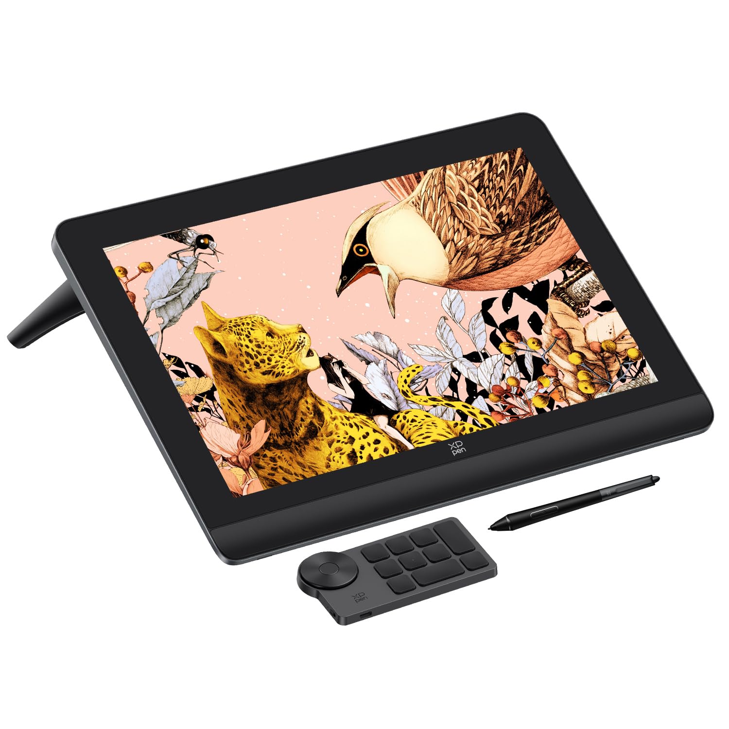 XPPen 液タブ 16インチ 液晶タブレット X3 Proペン 2.5K解像度 イラスト制作 テレワーク ACK05左手デバイス付 Android Windows macOS対応「2年メーカー保証」お絵描きソフトウェア付 Artist Pro 16 (Gen 2)商品画像