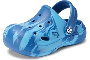 KVbabby Toddler Clogs Boys Girls Ganden Shoes Little Kids Slip on Slides Sandals Children Summer Beach Pool Water Shower Slippers