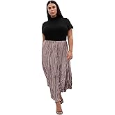 City Chic Women's Plus Size Skirt - Imogen Pleat Midi